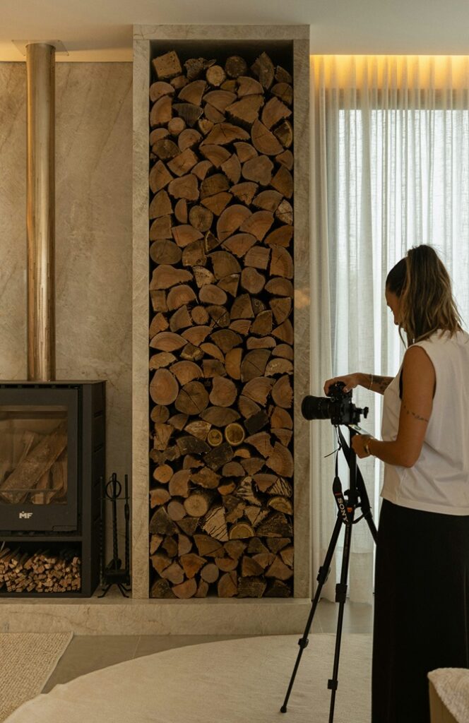 Interior designer project photographer